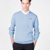 Slazenger Sky Blue Golf Jumper