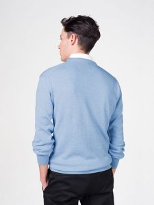 Slazenger Sky Blue Golf Jumper