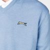 Slazenger Sky Blue Golf Jumper