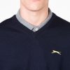 Navy Blue Golf Jumper