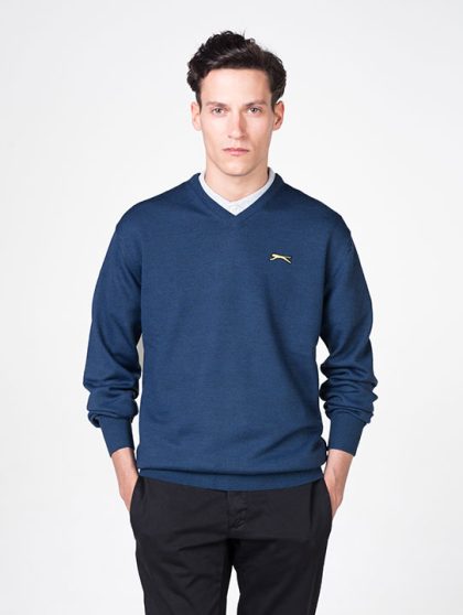 Blue Golf Jumper