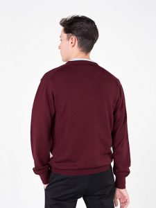 Slazenger Burgundy Golf Jumper