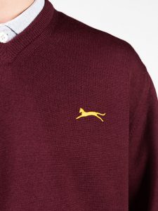 Slazenger Burgundy Golf Jumper