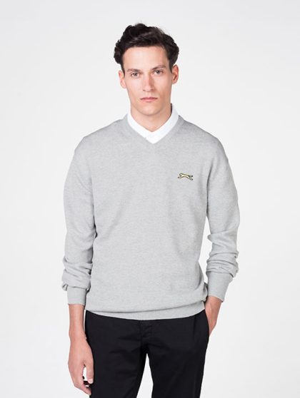 Slazenger Light Grey Golf Jumper