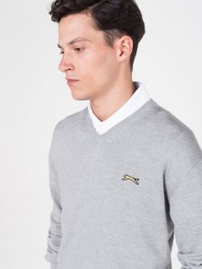 Slazenger Light Grey Golf Jumper