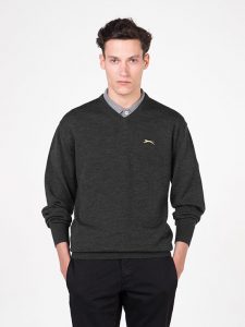 Slazenger Charcoal Golf Jumper