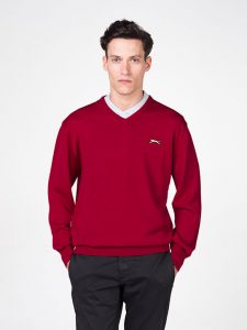 Slazenger Red Golf Jumper