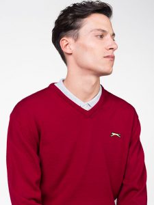 Slazenger Red Golf Jumper