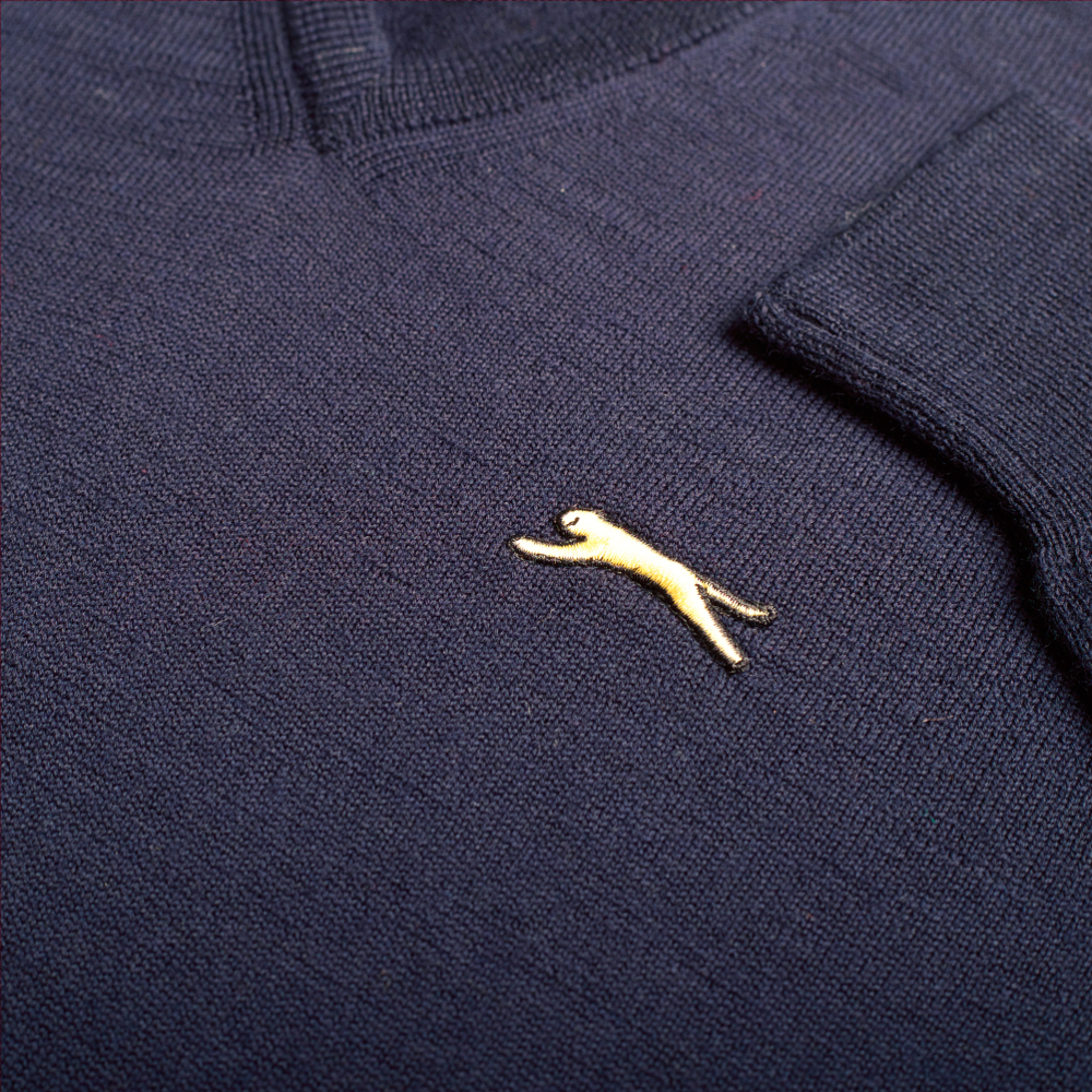 Slazenger Navy Blue Golf Jumper - Seve