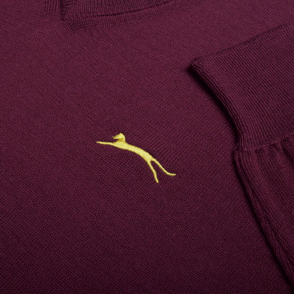 Slazenger Heritage James Jumper - Burgundy