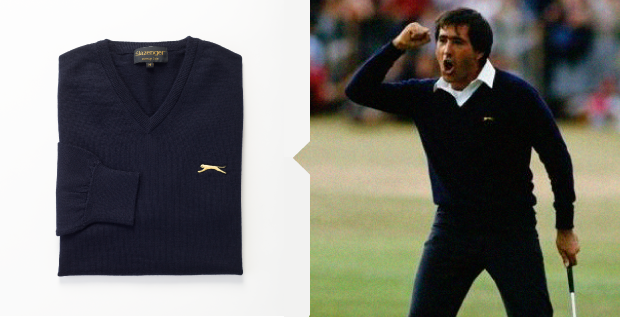 OOTD (outfit of the day) - golf jumper inspired by golf legend seve ballesteros