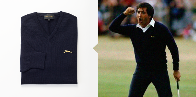 OOTD (outfit of the day) - golf jumper inspired by golf legend seve ballesteros