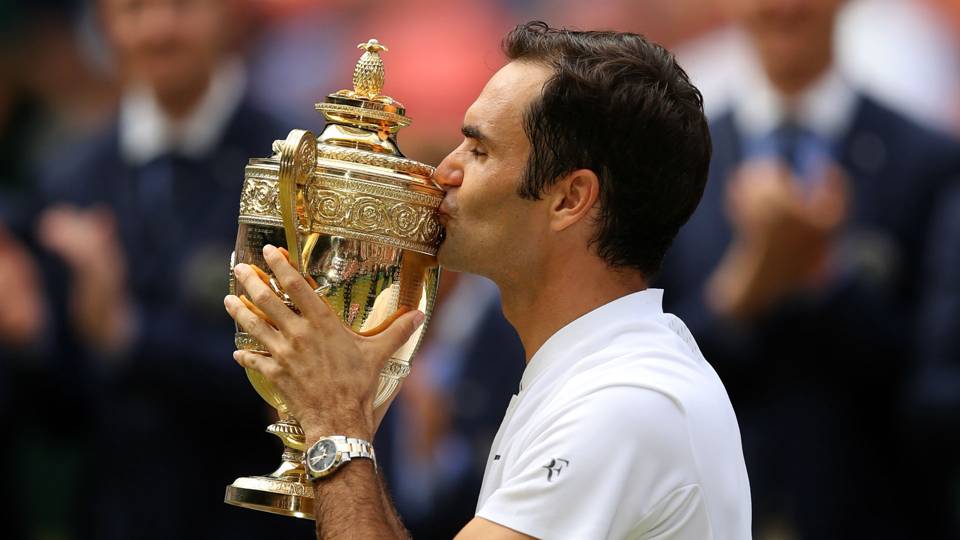 Roger Federer, the Wimbledon Legend - slazengerheritage