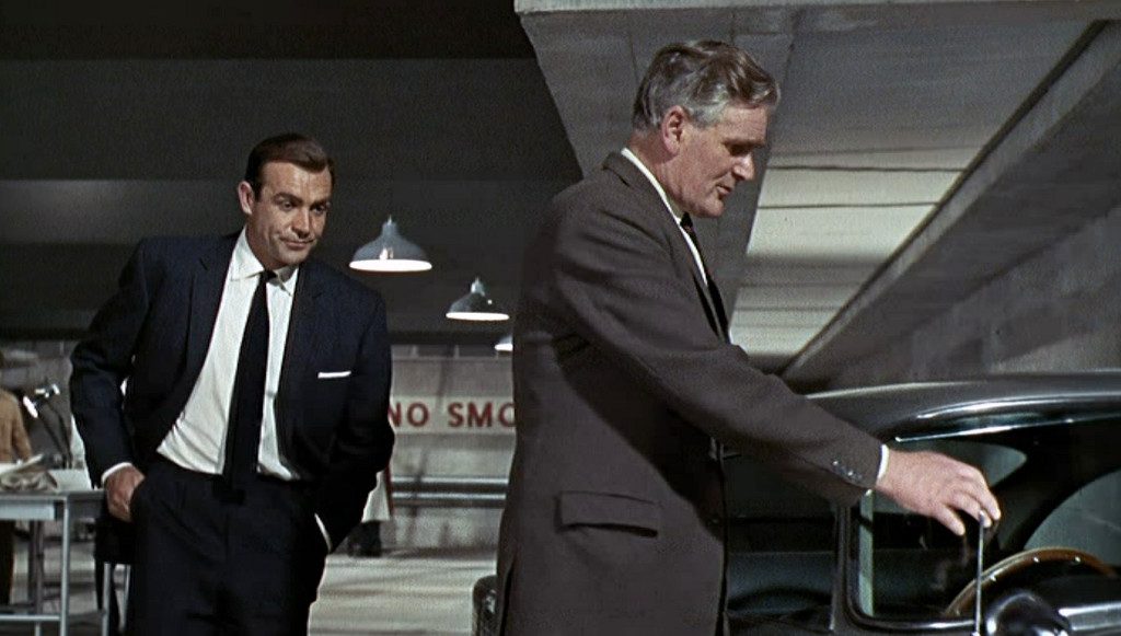 goldfinger q scene