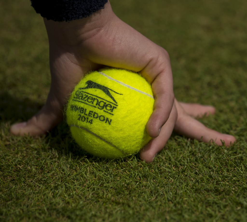 tennis balls of Wimbledon