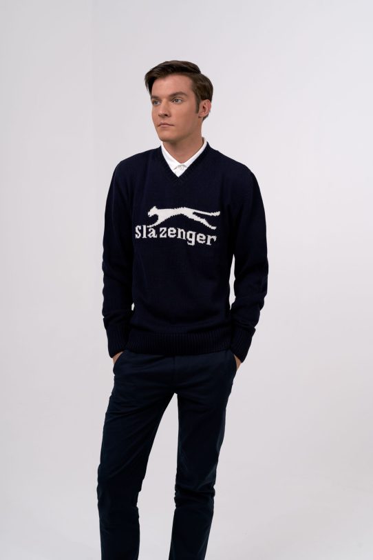 Tennis Sweater Number 1 Navy