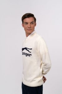 slazenger tennis jumper big logo