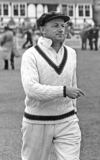 slazenger and cricket don bradman