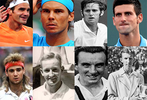 Men who have won all four Grand Slam