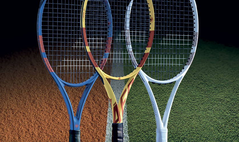 Win four grand slam rackets