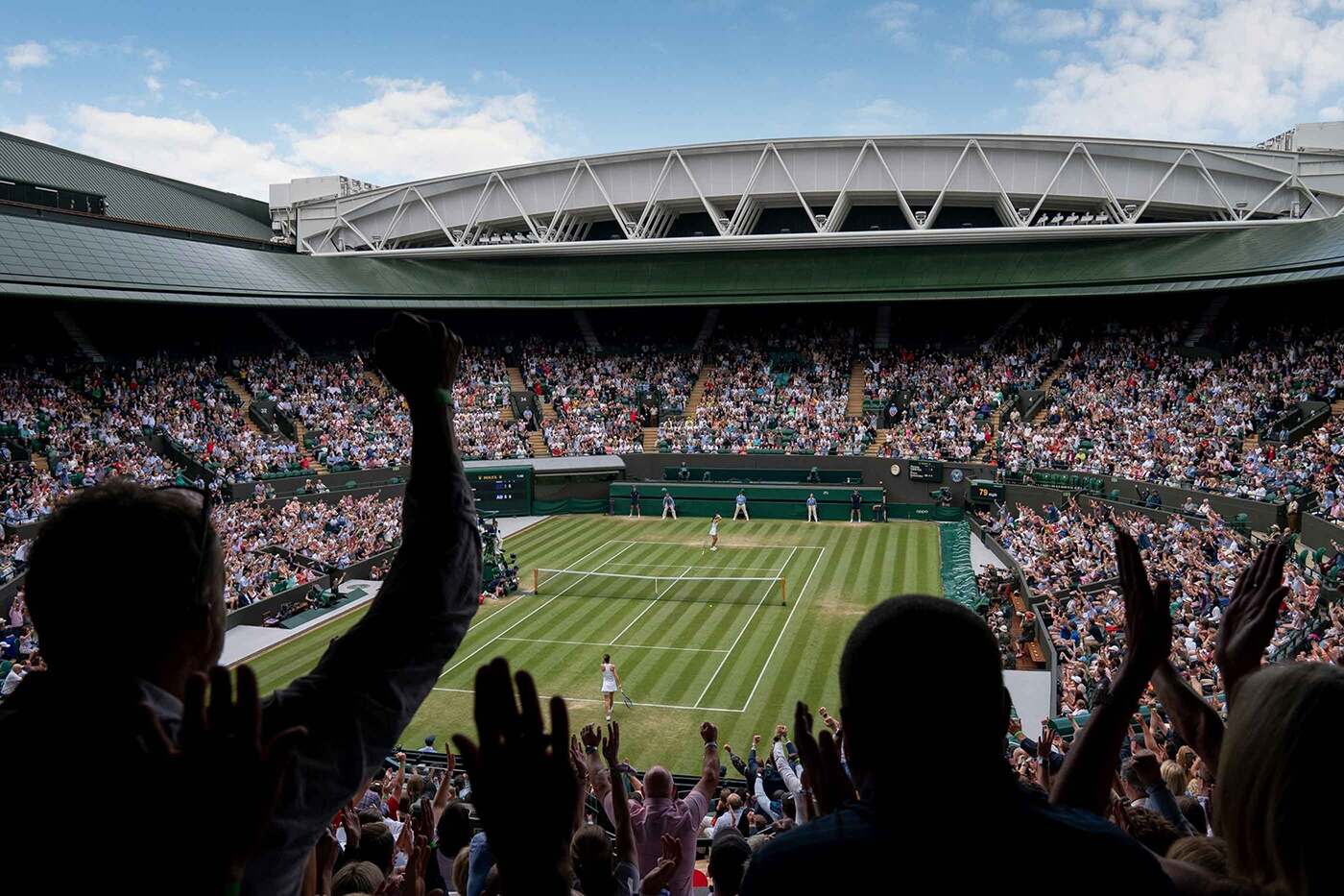 Wimbledon tennis court