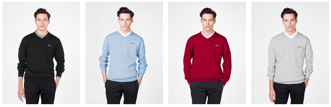 golf sweaters by slazenger